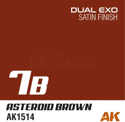 Photo de Ak Interactive Pot de Peinture Dual Exo - 7B Asteroid Brown (60 ml)