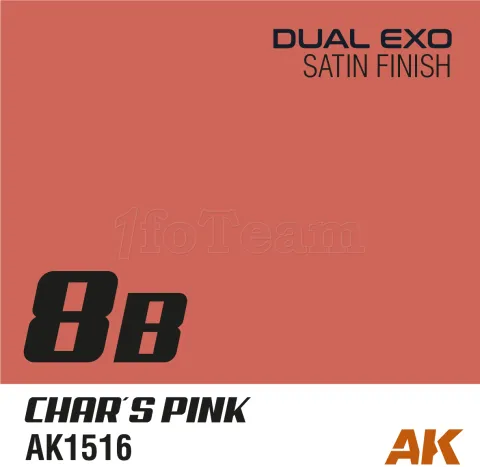 Photo de Ak Interactive Pot de Peinture Dual Exo - 8B Char's Pink (60 ml)