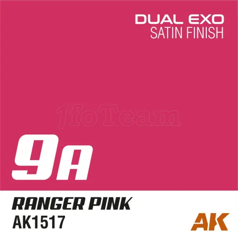 Photo de Ak Interactive Pot de Peinture Dual Exo - 9A Ranger Pink (60 ml)