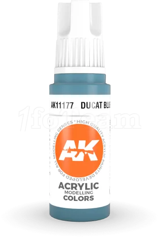 Photo de Ak Interactive  Pot de Peinture - Ducat Blue (17 ml)