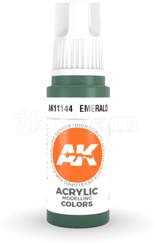 Photo de Ak Interactive  Pot de Peinture - Emerald (17 ml)