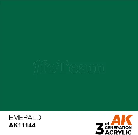 Photo de Ak Interactive  Pot de Peinture - Emerald (17 ml)