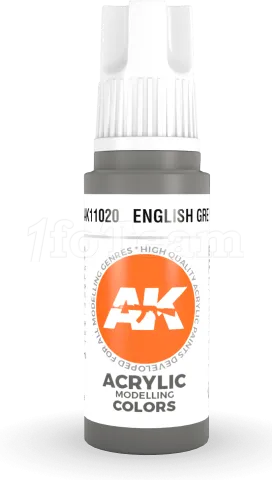 Photo de Ak Interactive  Pot de Peinture - English Grey (17 ml)