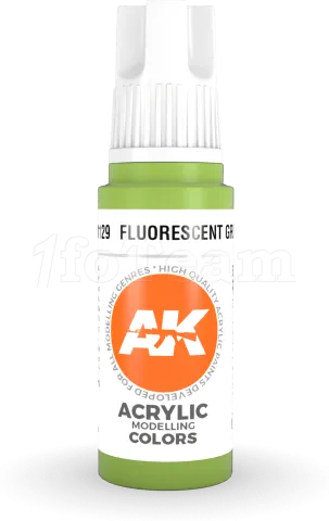 Photo de Ak Interactive  Pot de Peinture - Fluorescent Green (17 ml)