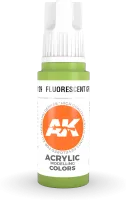 Photo de Ak Interactive  Pot de Peinture - Fluorescent Green (17 ml)