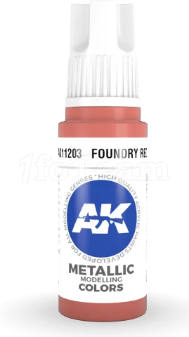 Photo de Ak Interactive  Pot de Peinture - Foundry Red (17 ml)