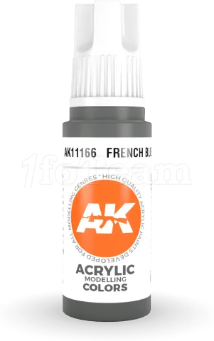 Photo de Ak Interactive  Pot de Peinture - French Blue (17 ml)