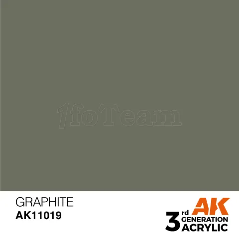 Photo de Ak Interactive  Pot de Peinture - Graphite (17 ml)