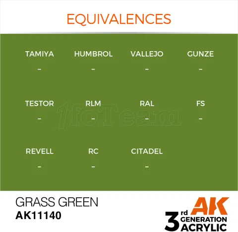 Photo de Ak Interactive  Pot de Peinture - Grass Green (17 ml)