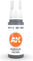 Photo de Ak Interactive  Pot de Peinture - Grey-Blue (17 ml)