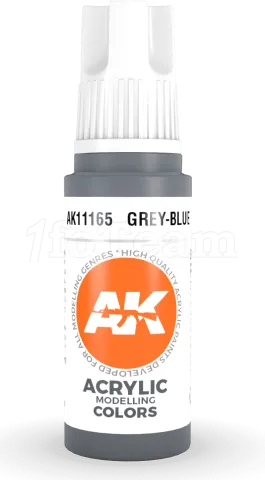 Photo de Ak Interactive  Pot de Peinture - Grey-Blue (17 ml)