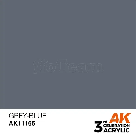 Photo de Ak Interactive  Pot de Peinture - Grey-Blue (17 ml)