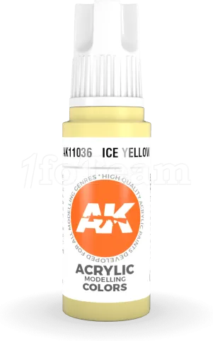 Photo de Ak Interactive  Pot de Peinture - Ice Yellow (17 ml)