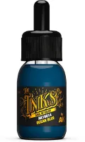 Photo de Ak Interactive  Pot de Peinture - Inks Ocean Blue (30 ml)