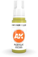 Photo de Ak Interactive  Pot de Peinture - Interior Yellow Green (17 ml)