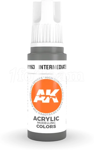Photo de Ak Interactive  Pot de Peinture - Intermediate Blue (17 ml)