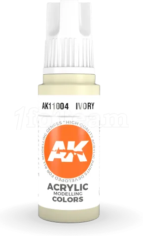 Photo de Ak Interactive  Pot de Peinture - Ivory (17 ml)