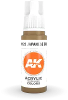 Photo de Ak Interactive  Pot de Peinture - Japanese Brown (17 ml)