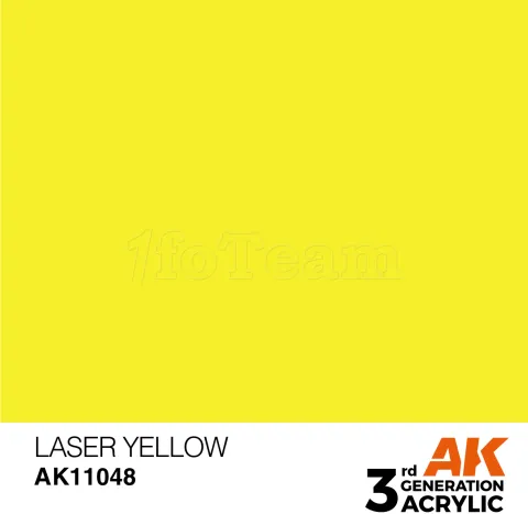 Photo de Ak Interactive  Pot de Peinture - Laser Yellow (17 ml)