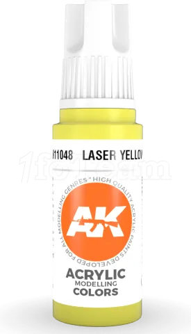 Photo de Ak Interactive  Pot de Peinture - Laser Yellow (17 ml)