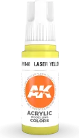 Photo de Ak Interactive  Pot de Peinture - Laser Yellow (17 ml)