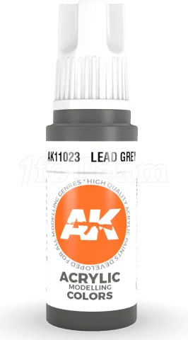 Photo de Ak Interactive  Pot de Peinture - Lead Grey (17 ml)