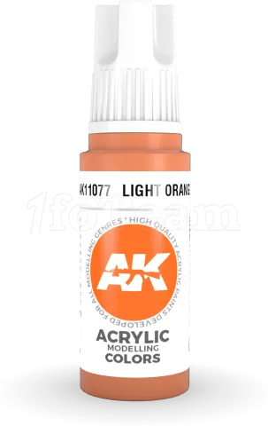 Photo de Ak Interactive  Pot de Peinture - Light Orange (17 ml)