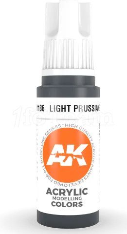 Photo de Ak Interactive  Pot de Peinture - Light Prussian Blue (17 ml)