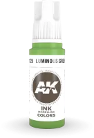 Photo de Ak Interactive  Pot de Peinture - Luminous Green Ink (17 ml)