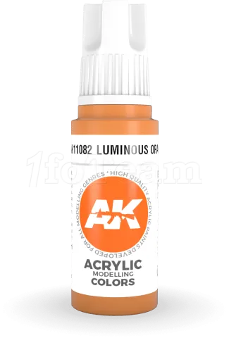 Photo de Ak Interactive  Pot de Peinture - Luminous Orange (17 ml)