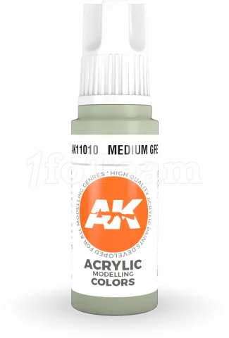 Photo de Ak Interactive  Pot de Peinture - Medium Grey (17 ml)