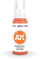 Photo de Ak Interactive  Pot de Peinture - Medium Orange (17 ml)