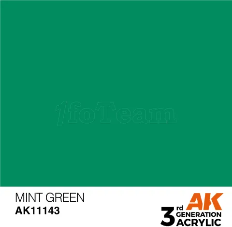 Photo de Ak Interactive  Pot de Peinture - Mint Green (17 ml)