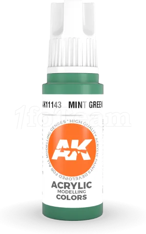 Photo de Ak Interactive  Pot de Peinture - Mint Green (17 ml)