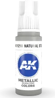 Photo de Ak Interactive  Pot de Peinture - Natural Steel (17 ml)