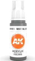 Photo de Ak Interactive  Pot de Peinture - Neutral Grey (17 ml)