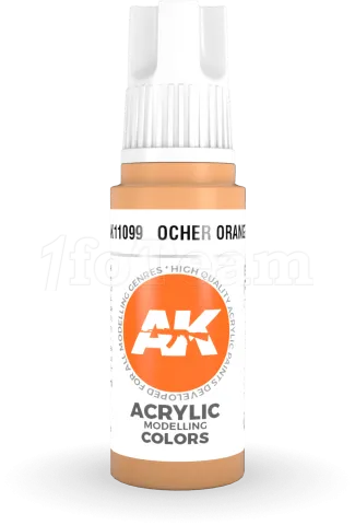 Photo de Ak Interactive  Pot de Peinture - Ocher Orange (17 ml)