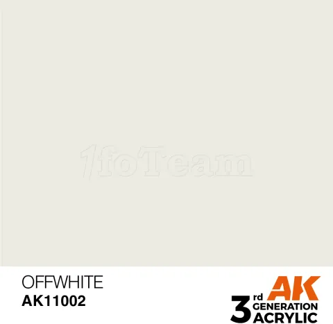 Photo de Ak Interactive  Pot de Peinture - Offwhite (17 ml)