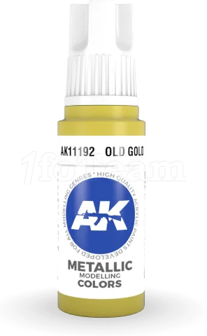 Photo de Ak Interactive  Pot de Peinture - Old Gold (17 ml)