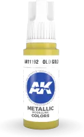 Photo de Ak Interactive  Pot de Peinture - Old Gold (17 ml)