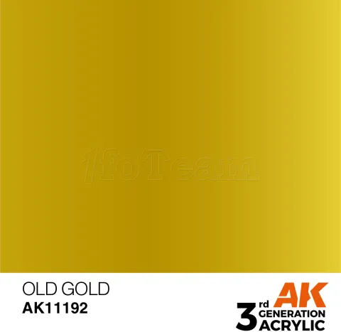 Photo de Ak Interactive  Pot de Peinture - Old Gold (17 ml)