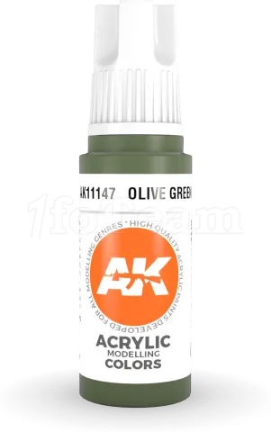 Photo de Ak Interactive  Pot de Peinture - Olive Green (17 ml)