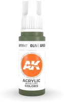 Photo de Ak Interactive  Pot de Peinture - Olive Green (17 ml)