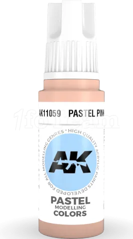 Photo de Ak Interactive  Pot de Peinture - Pastel Pink (17 ml)