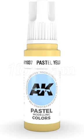 Photo de Ak Interactive  Pot de Peinture - Pastel Yellow (17 ml)