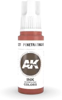 Photo de Ak Interactive  Pot de Peinture - Penetrating Red Ink (17 ml)