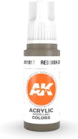 Photo de Ak Interactive  Pot de Peinture - Reddish Grey (17 ml)