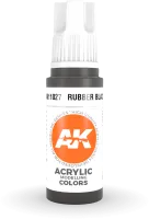 Photo de Ak Interactive  Pot de Peinture - Rubber Black (17 ml)