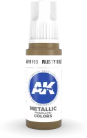 Photo de Ak Interactive  Pot de Peinture - Rusty Gold (17 ml)