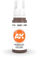 Photo de Ak Interactive Pot de Peinture - Saddle Brown (17 ml)